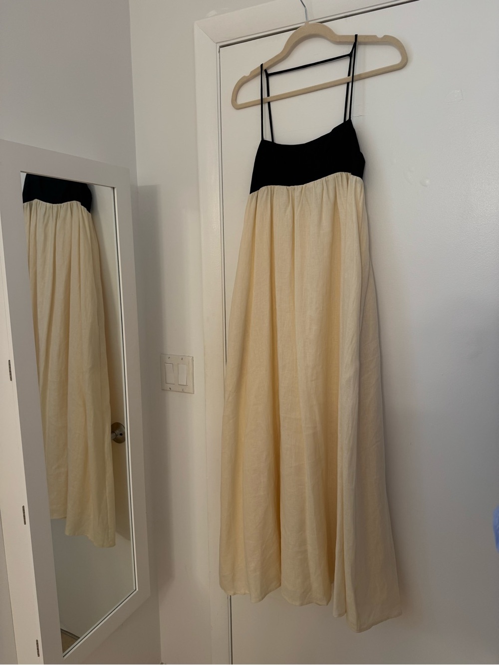 DISSH Contrasting Maxi Dress, Size 2